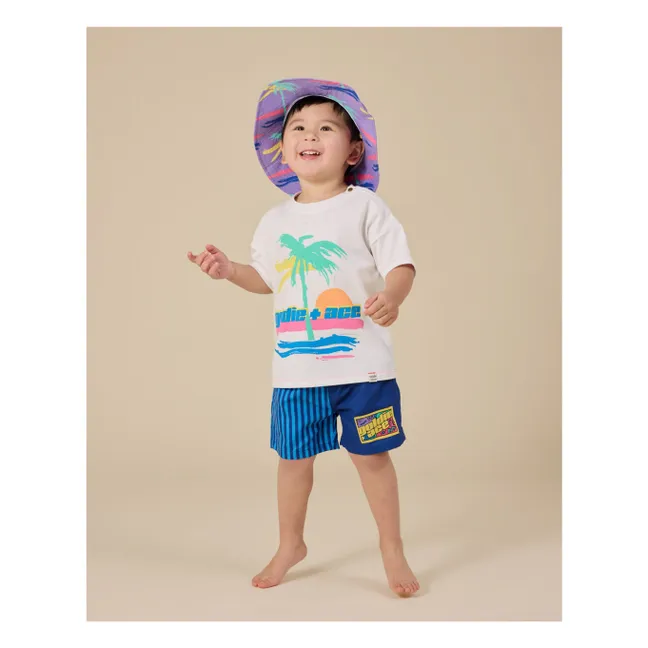 Camiseta Palm | Marfil