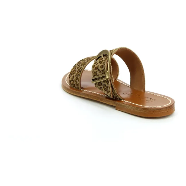 Sandalias Carcaso Horsy | Leopardo