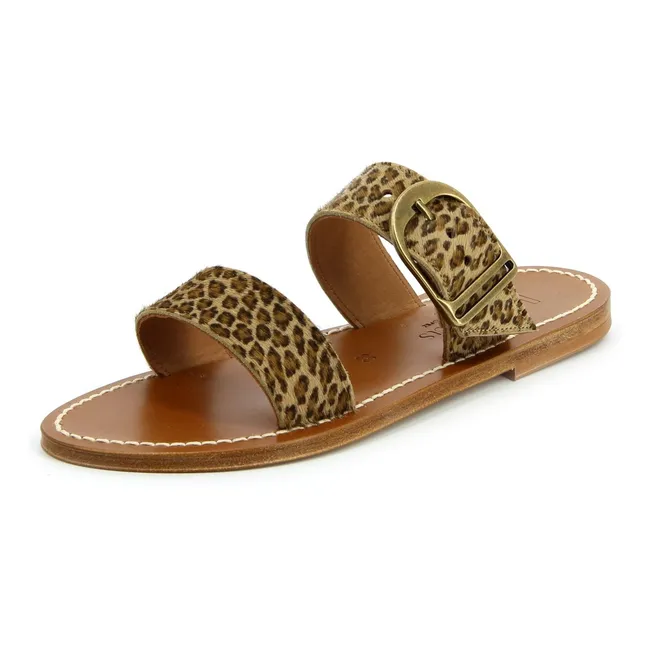 Sandalias Carcaso Horsy | Leopardo