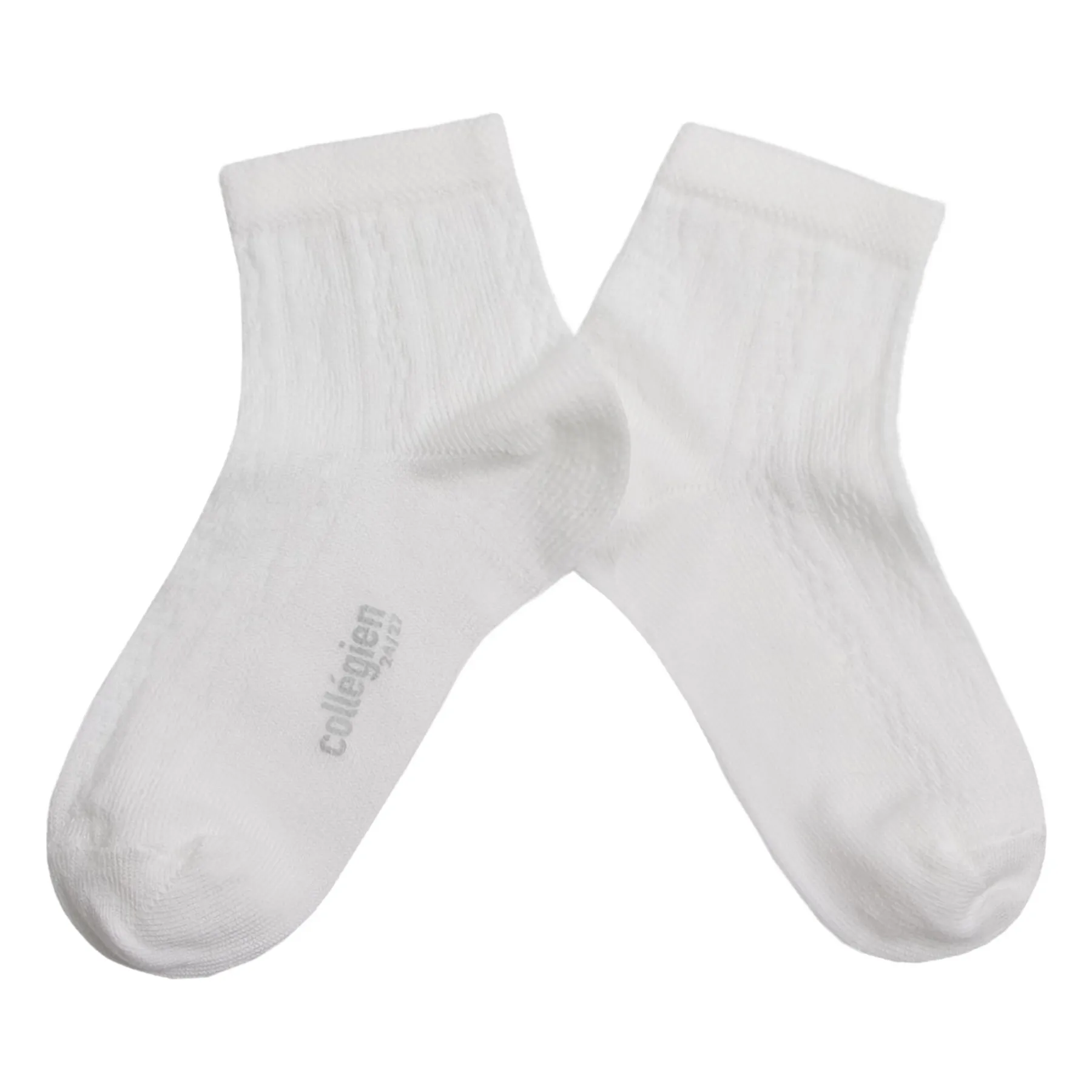 Collégien White Antoinette Socks