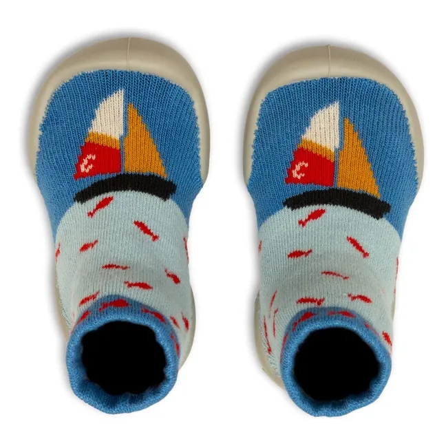 Pantofole Grand-Voile | Azzurro