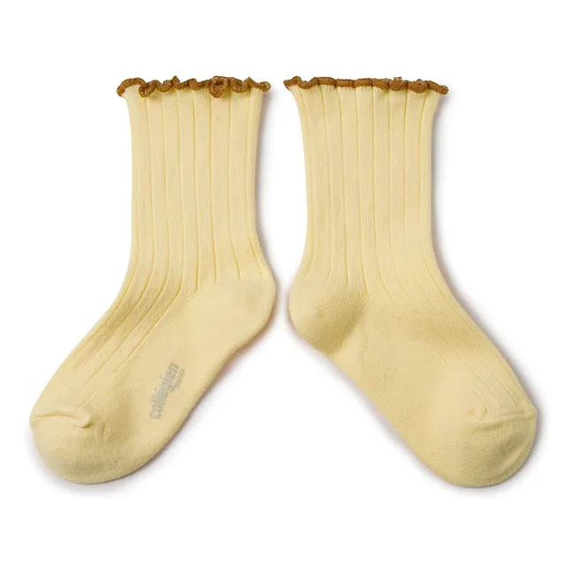 Calcetines con ribete delphine | Vainilla