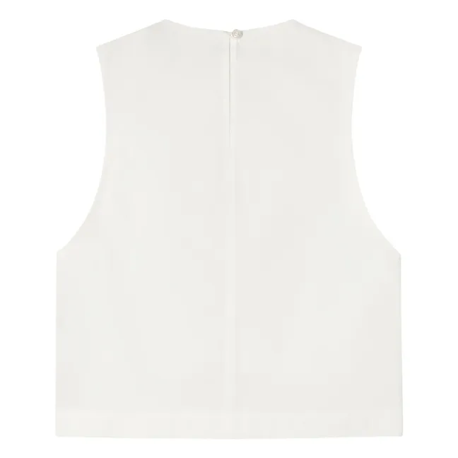 Top Coton | Blanc
