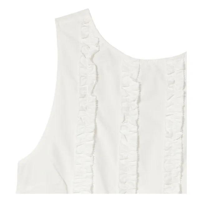 Robe Coton | Blanc cassé