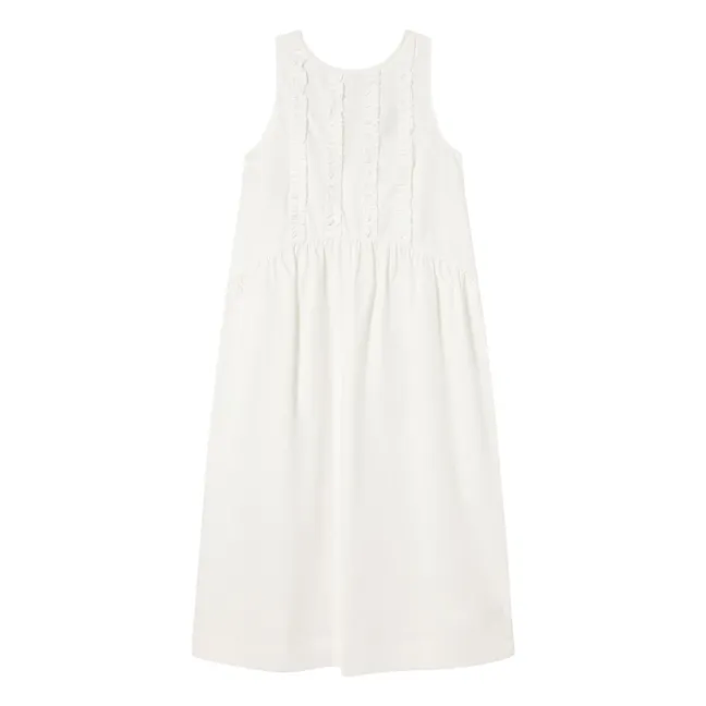 Robe Coton | Blanc cassé