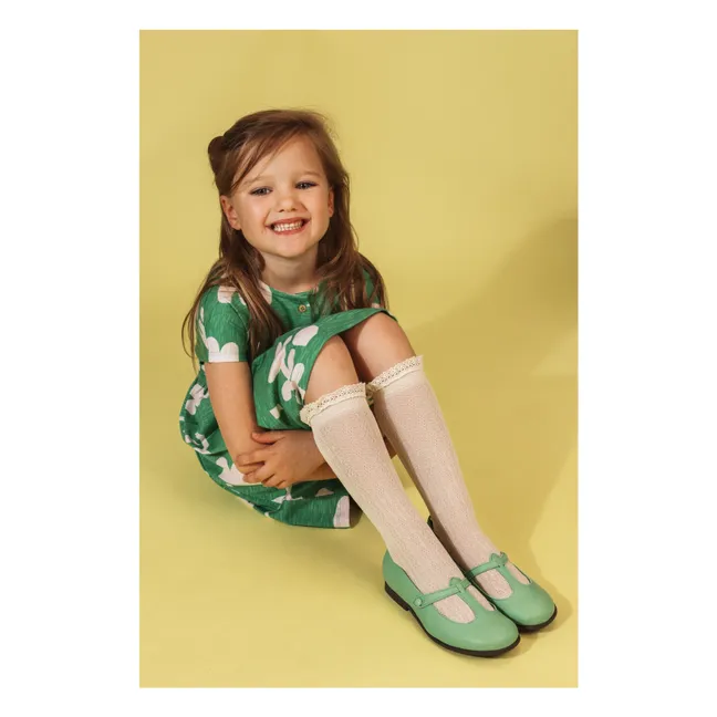 Chaussettes Volants Dentelle Marie-Anaïs | Ficelle