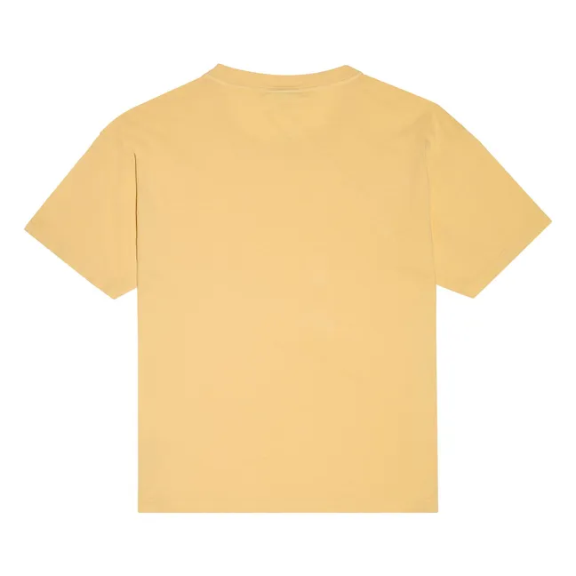 Camiseta de algodón orgánico Hana | Amarillo palo