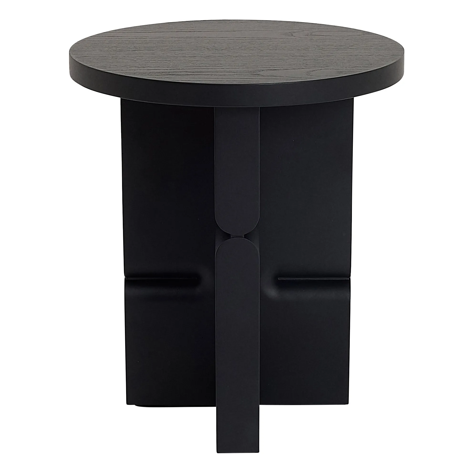 Nobodinoz Black Noon Painted Wood Side Table