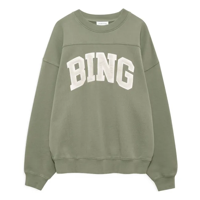 Trenton Bing sweatshirt | Olive green