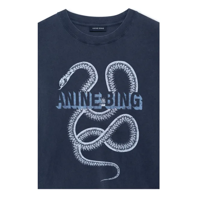 T-shirt Lili Snake | Noir