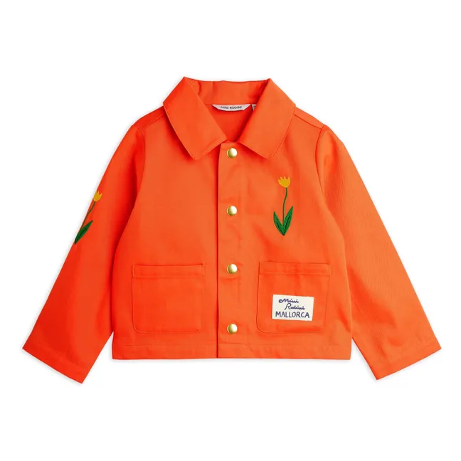 Giacca in cotone biologico Mallorca | Arancione