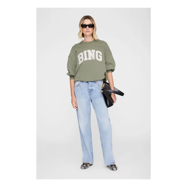 Trenton Bing sweatshirt | Olive green