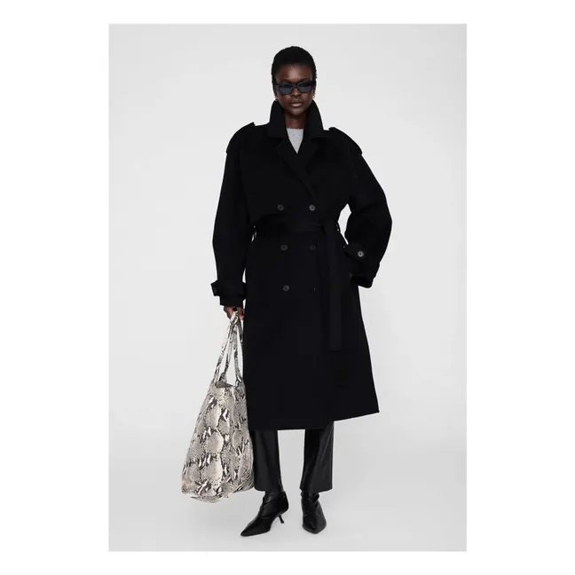 Léo Python tote bag | Grey