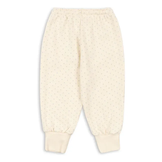 Jogger de algodón ecológico Loupy Pois | Crudo