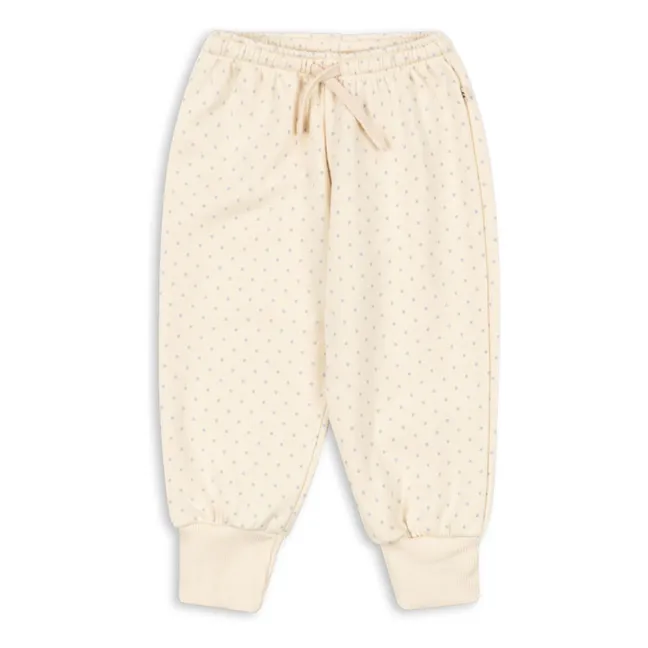 Loupy Jogger Erbse Bio-Baumwolle | Seidenfarben