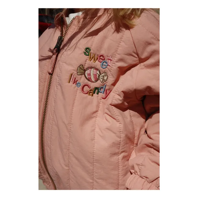 Veste Bomber Juno Sweet Candy | Rose