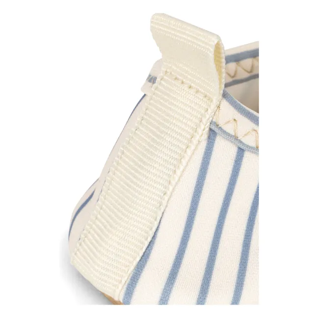 Scarpe da acqua a righe Aster Fibre riciclate | Beige