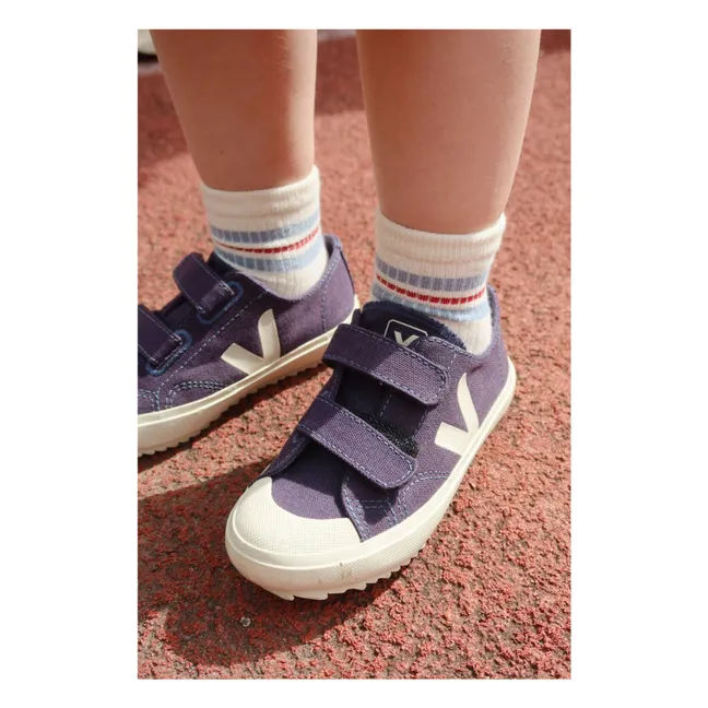 Lote de 2 pares de calcetines a rayas | Crudo