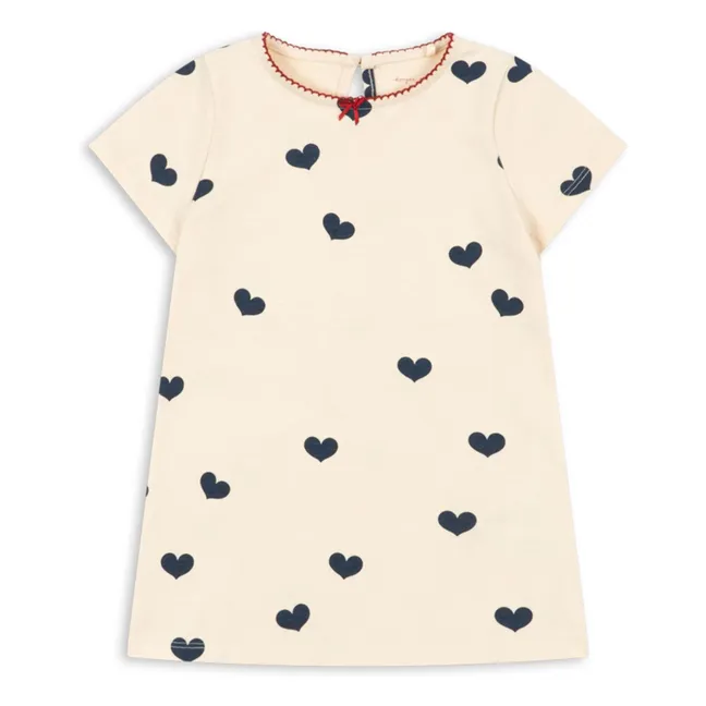 Robe Drey Cœurs Coton Bio | Rose