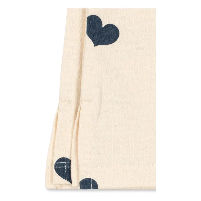 Pantalon Drey Cœurs Coton Bio | Rose