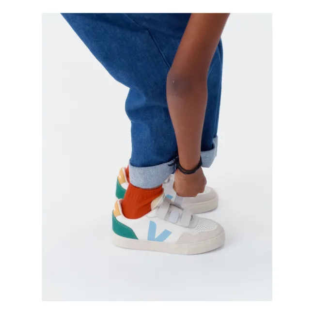 Baskets Scratchs Small V-90 Cuir O.T. | Vert