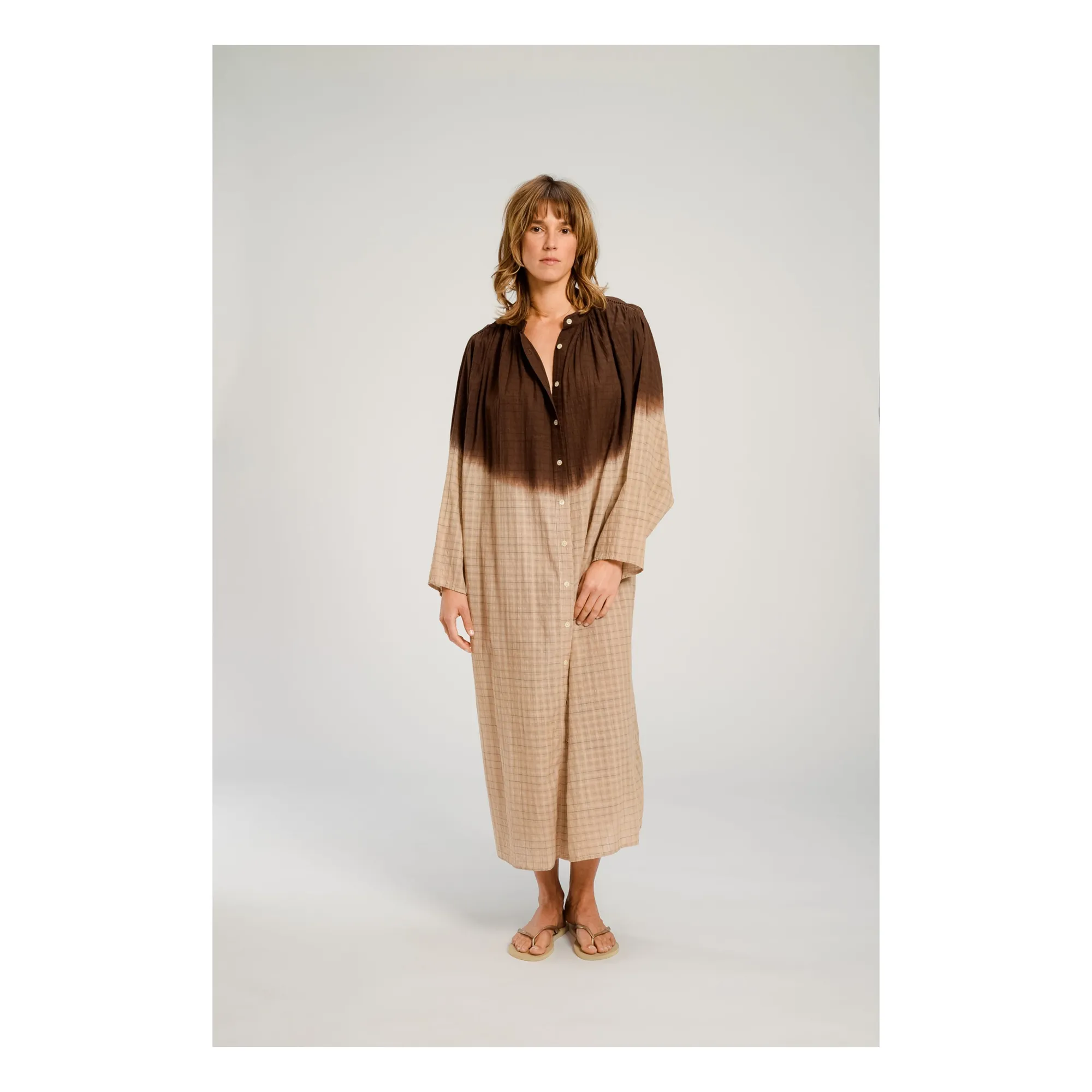 Robe Himi | Marron- Image produit n°0