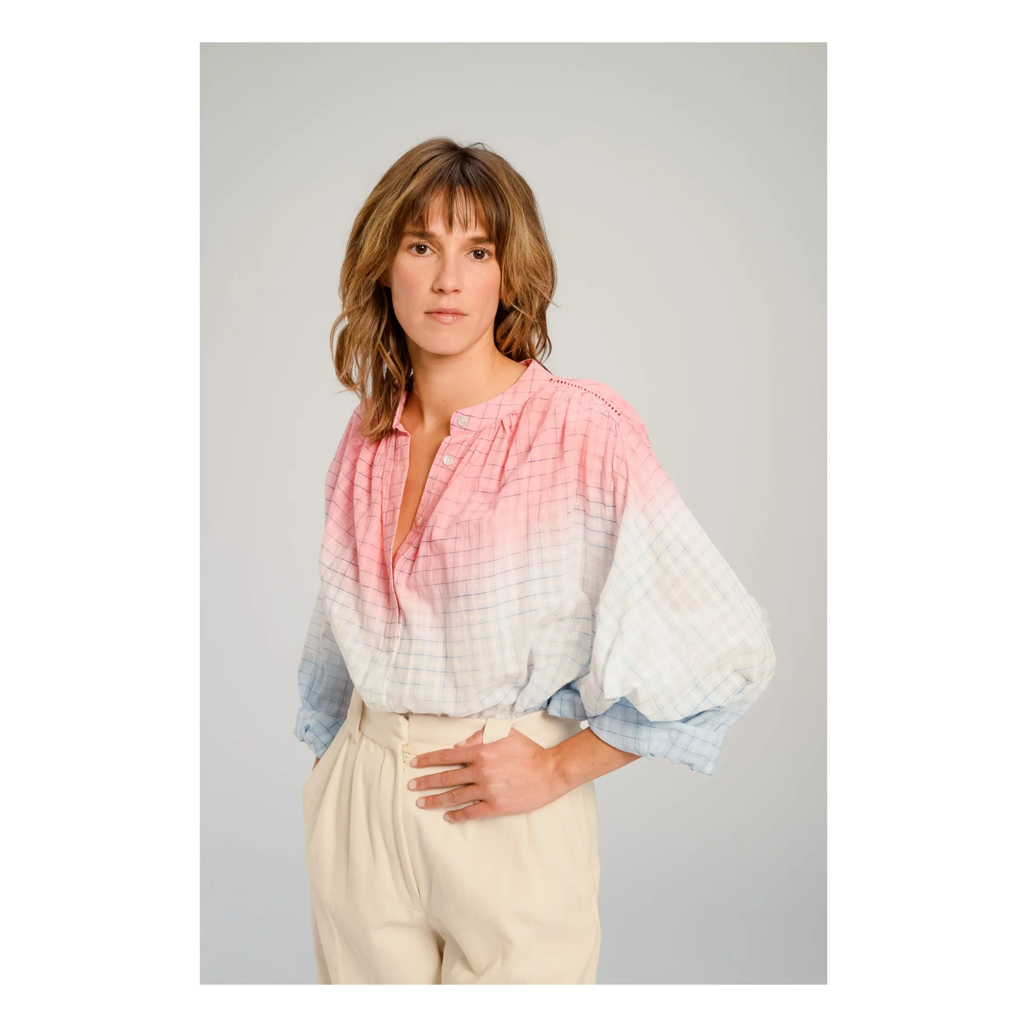 Blouse Himi | Rouge- Image produit n°5