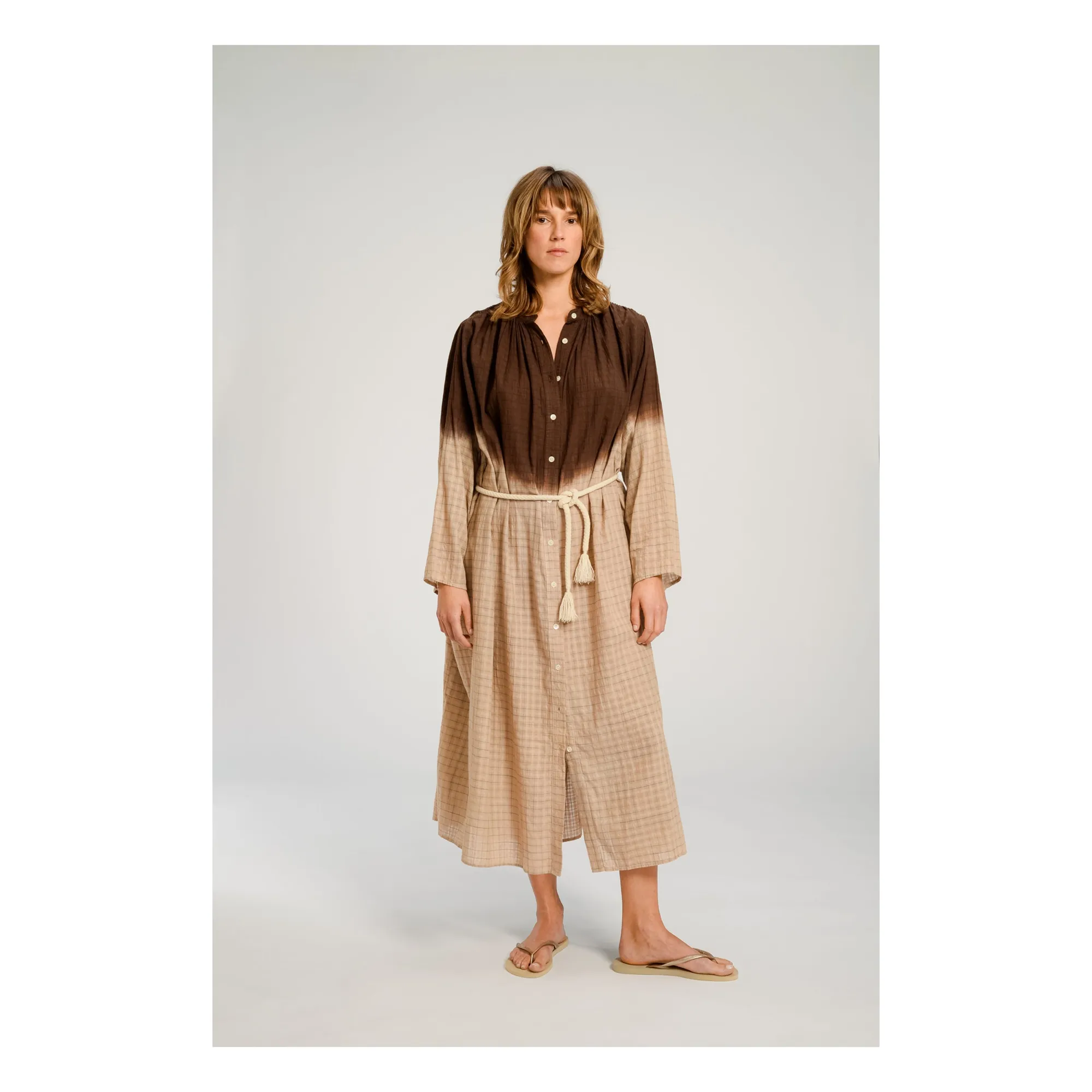Robe Himi | Marron- Image produit n°10