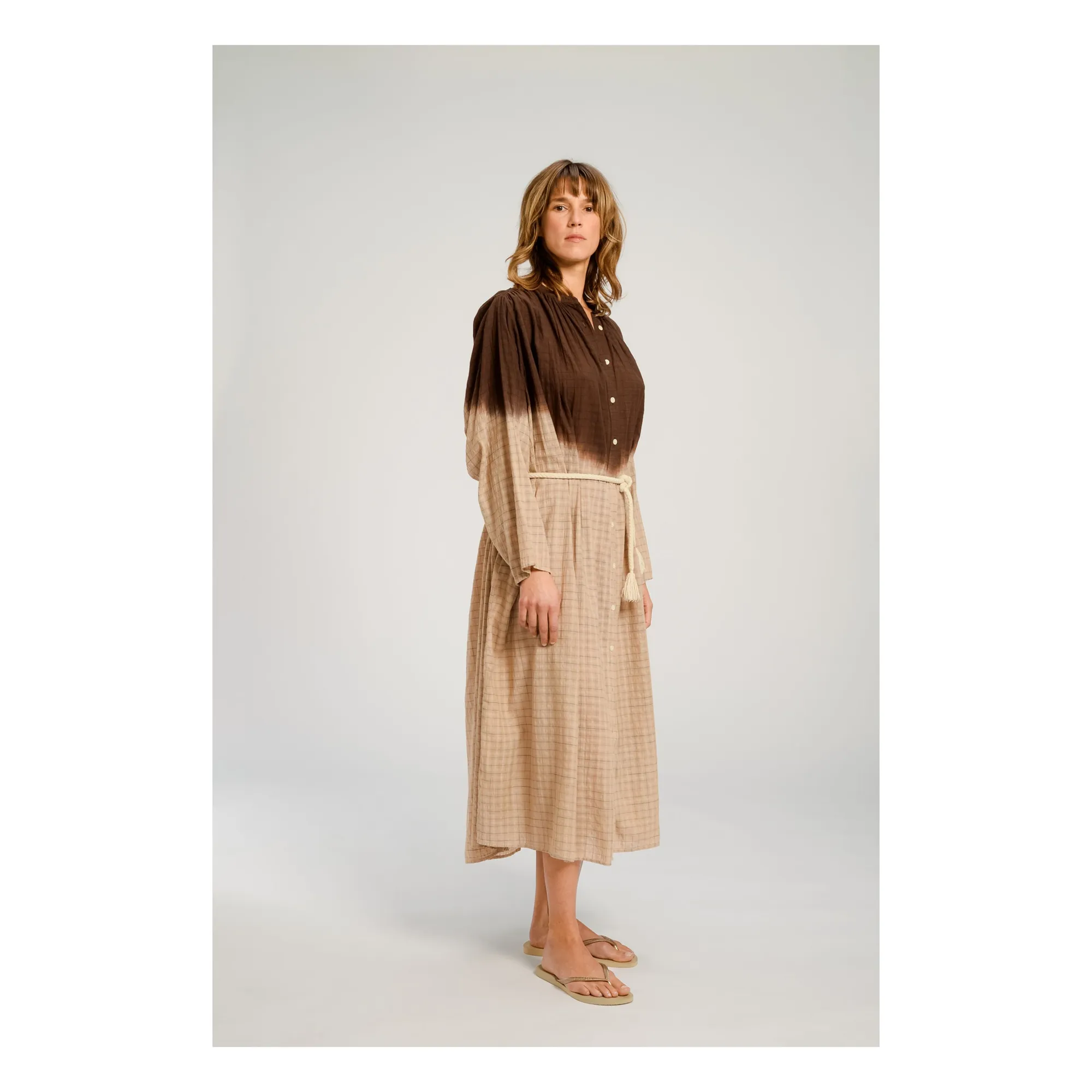 Robe Himi | Marron- Image produit n°8