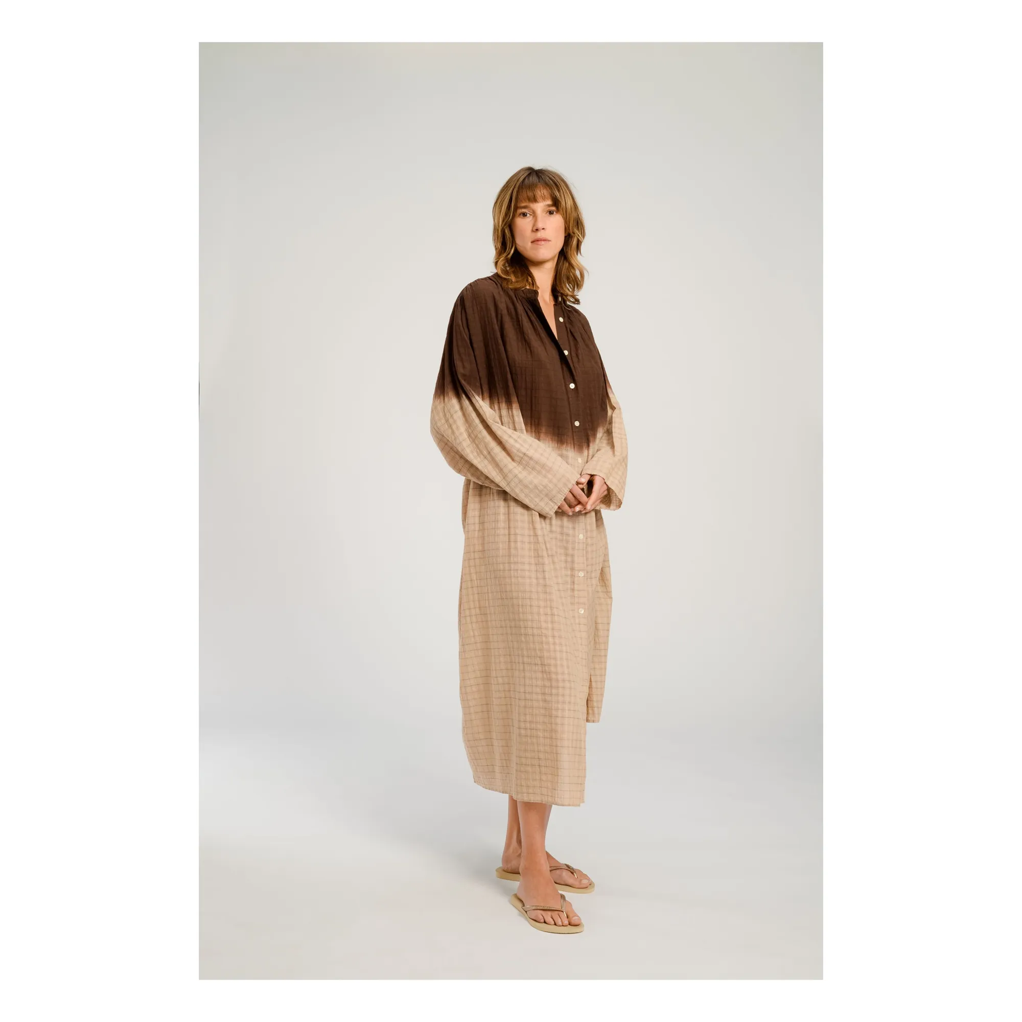Robe Himi | Marron- Image produit n°3