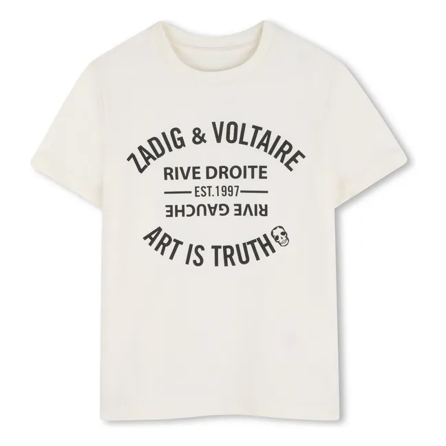 Logo Art Is Truth T-shirt | Ecru