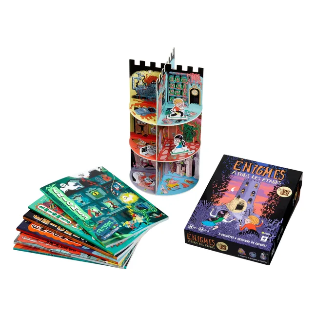 Enigmes à tous les étages juego cooperativo