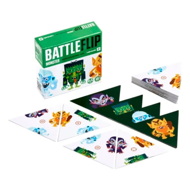 Juego de cartas Battle Flip Les Monstres