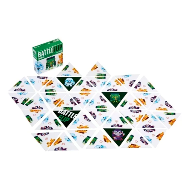 Juego de cartas Battle Flip Les Monstres