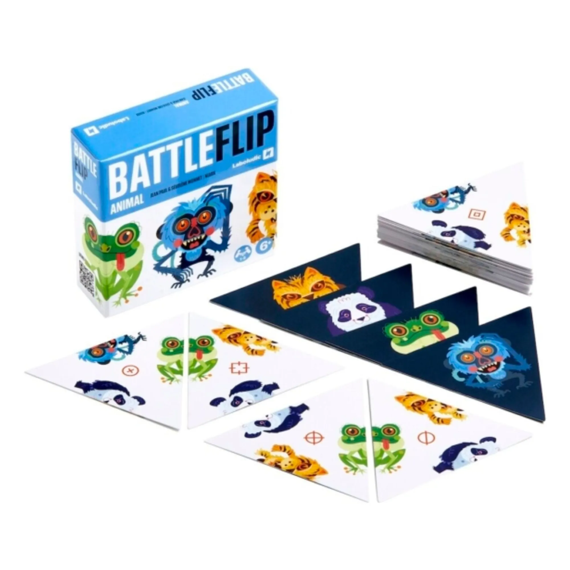 Jeu de cartes Battle Flip Animal- Image produit n°4