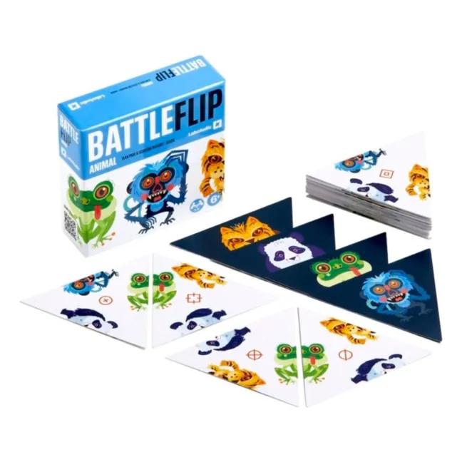 Jeu de cartes Battle Flip Animal