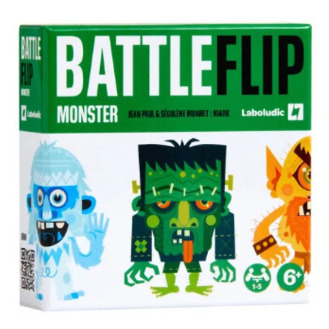 Juego de cartas Battle Flip Les Monstres