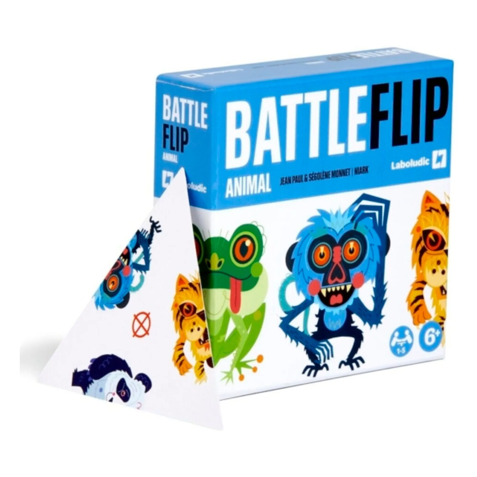 Jeu de cartes Battle Flip Animal- Image produit n°5
