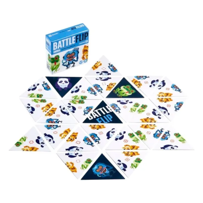 Jeu de cartes Battle Flip Animal