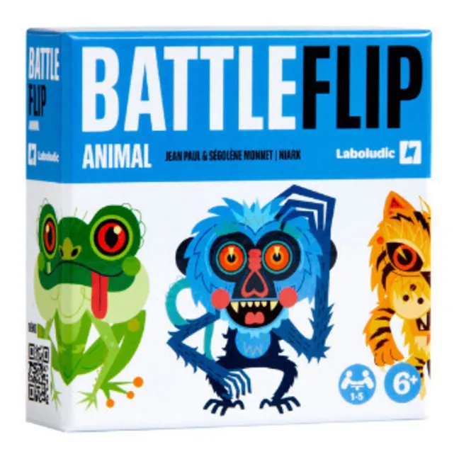 Jeu de cartes Battle Flip Animal