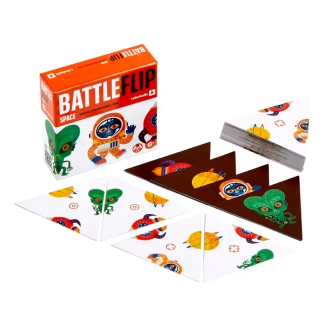 Jeu de cartes Battle Flip L'Espace