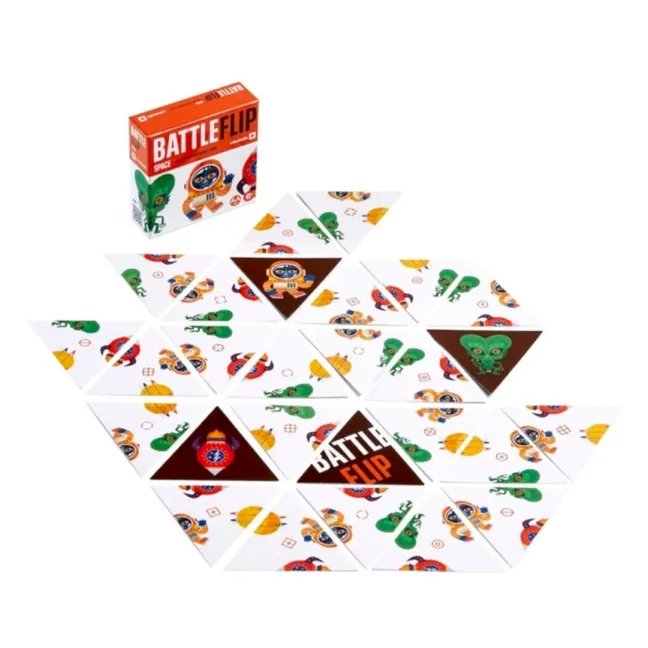 Jeu de cartes Battle Flip L'Espace