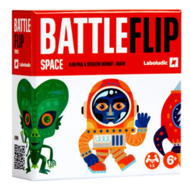 Jeu de cartes Battle Flip L'Espace