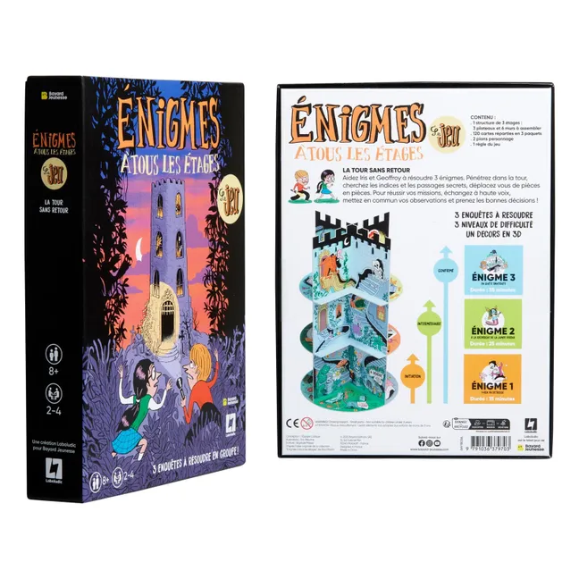 Enigmes à tous les étages juego cooperativo