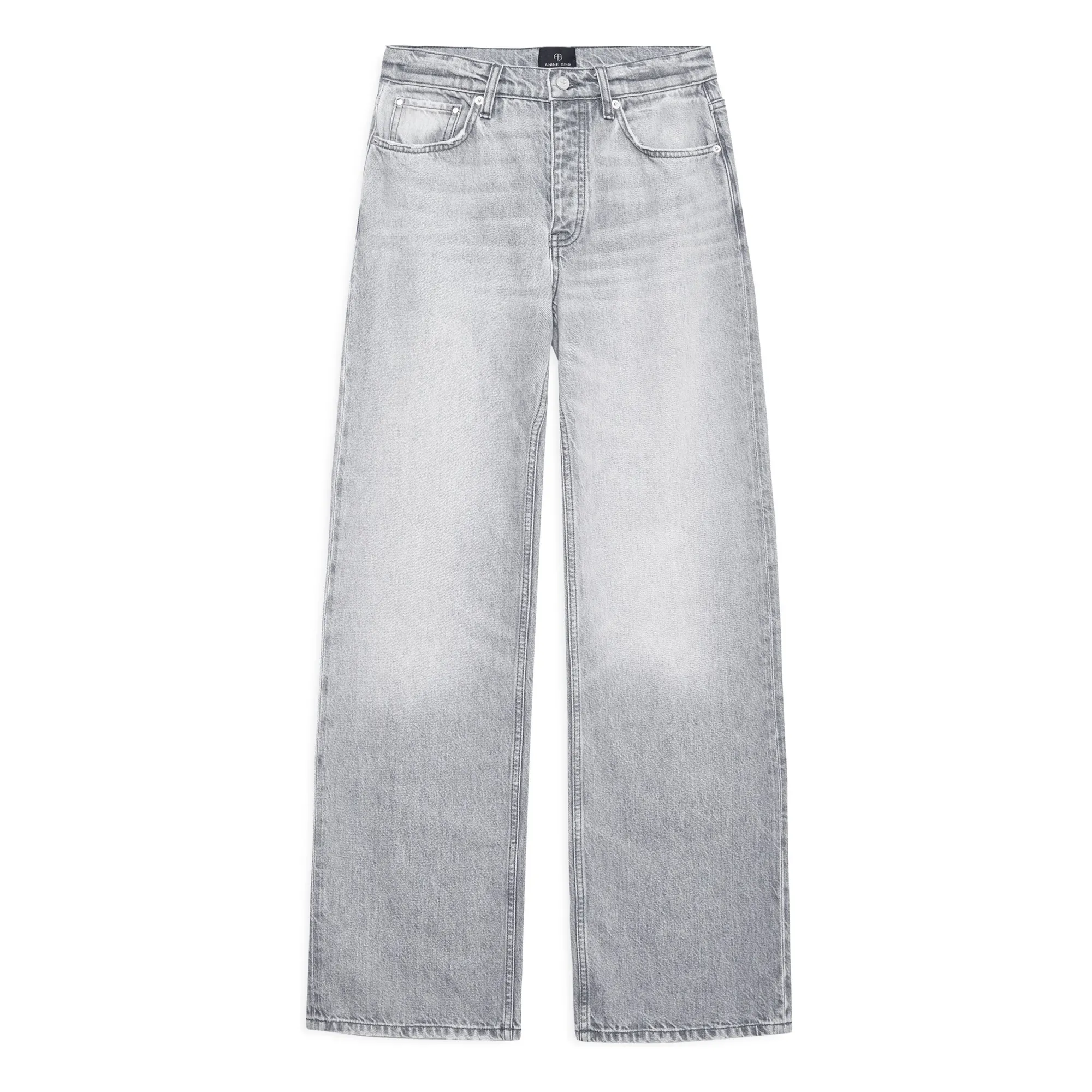 Anine Bing Grey Jean Hugh