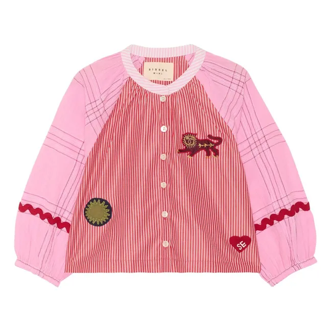 Twixie striped blouse - Children's collection | Pink