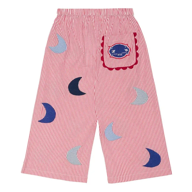 Pantalon Saxo Rayé - Collection Enfant | Rouge