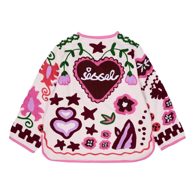 Maggie Embroidered Jacket - Children's Collection | Ecru