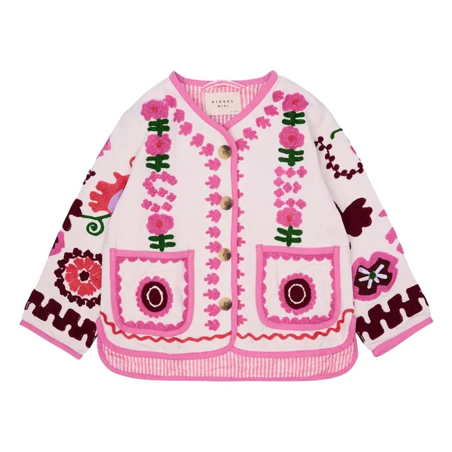 Chaqueta bordada Maggie - Colección Infantil | Crudo