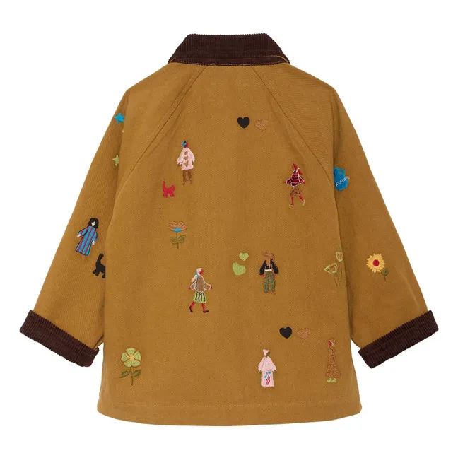 Chaqueta de algodón ecológico Cara - Colección Infantil | Camel